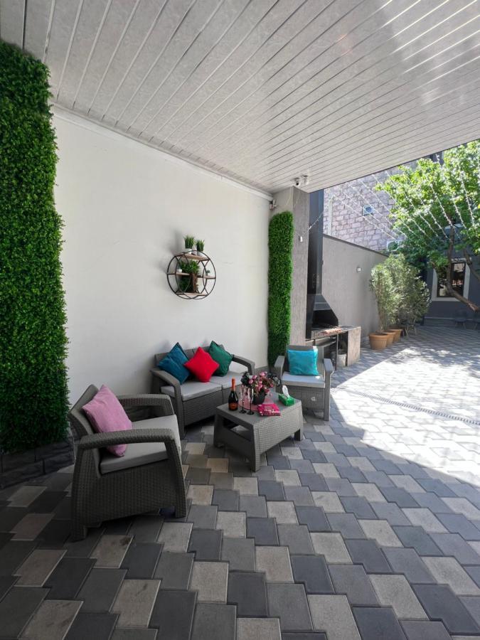 Cool Blue Interior Self Check In Apartment Erevan Exterior foto